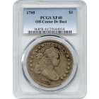 1795 $1 Draped Bust Dollar - Off-Center Bust PCGS XF40