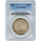 1812 50C Capped Bust Half Dollar PCGS MS62