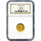 1839-C $2.50 Classic Head Quarter Eagle NGC AU55
