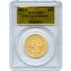 1844-O $10 Liberty Head Eagle PCGS XF40 Ex.SS Central America