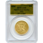 1852 $10 California Gold Eagle - U.S. Assay Office PCGS AU50 Ex.SS Central America