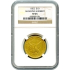 1852 $10 California Gold Eagle - Augustus Humbert NGC VF25