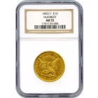 1852/1 $10 California Gold Eagle - Augustus Humbert NGC AU55