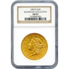 1854-S $20 Liberty Head Double Eagle NGC AU53 Ex.Richmond