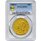 1859-O $20 Liberty Head Double Eagle PCGS XF45+