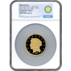 1877 $50 Smithsonian Half Union Barber Gold Medal (2017) Large Head J-1546 NGC PR70