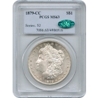 1879-CC $1 Morgan Silver Dollar PCGS MS63 (CAC)