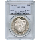 1879-CC $1 Morgan Silver Dollar PCGS MS64
