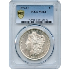1879-O $1 Morgan Silver Dollar PCGS MS64
