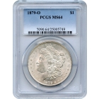 1879-O $1 Morgan Silver Dollar PCGS MS64