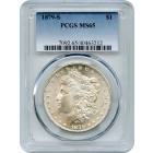 1879-S $1 Morgan Silver Dollar PCGS MS65