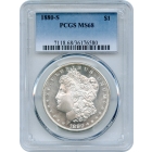 1880-S $1 Morgan Silver Dollar PCGS MS68 "Registry Set Piece and Conditional Rarity"