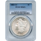1883-CC $1 Morgan Silver Dollar PCGS MS65+