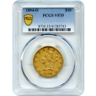 1894-O $10 Liberty Head Eagle PCGS VF35