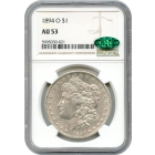 1894-O $1 Morgan Silver Dollar NGC AU53 (CAC)