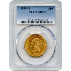 1895-O $10 Liberty Head Eagle PCGS MS62