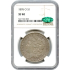 1895-O $1 Morgan Silver Dollar NGC XF40 (CAC)