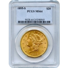 1895-S $20 Liberty Head Double Eagle PCGS MS64