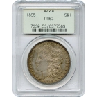 1895 $1 Morgan Silver Dollar PCGS AU53