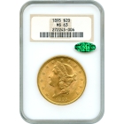 1895 $20 Liberty Head Double Eagle NGC MS63 (CAC)