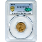1899 1C Indian Head Cent PCGS MS66RD (CAC) from an original roll-!