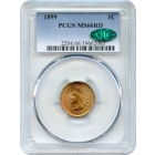 1899 1C Indian Head Cent PCGS MS66RD (CAC) from an original roll-!