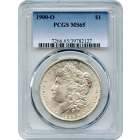 1900-O $1 Morgan Silver Dollar PCGS MS65