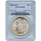 1900-O/CC $1 Morgan Silver Dollar PCGS MS65