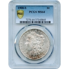 1900-S $1 Morgan Silver Dollar PCGS MS64