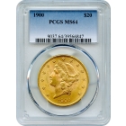 1900 $20 Liberty Head Double Eagle PCGS MS64