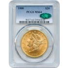 1900 $20 Liberty Head Double Eagle PCGS MS64 (CAC)