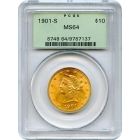 1901-S $10 Liberty Head Eagle PCGS MS64