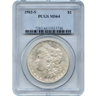 1902-S $1 Morgan Silver Dollar PCGS MS64