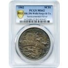 So-Called Dollar - 1902 Wells Fargo & Co. Semicentennial Medal HK-296 PCGS MS62
