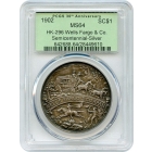 So-Called Dollar - 1902 Wells Fargo & Co. Semicentennial Medal HK-296 PCGS MS64