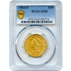 1903-O $10 Liberty Head Eagle PCGS AU53