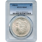 1904-O $1 Morgan Silver Dollar PCGS MS65