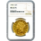 1904 $20 Liberty Head Double Eagle NGC MS62 Prooflike