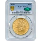 1904 $20 Liberty Head Double Eagle PCGS MS64+ (CAC)