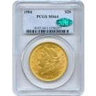 1904 $20 Liberty Head Double Eagle PCGS MS64 (CAC)