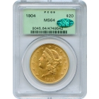 1904 $20 Liberty Head Double Eagle PCGS MS64 (CAC)