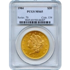 1904 $20 Liberty Head Double Eagle PCGS MS65