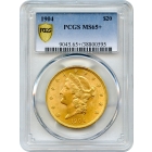 1904 $20 Liberty Head Double Eagle PCGS MS65+