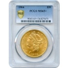 1904 $20 Liberty Head Double Eagle PCGS MS65+