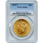1905-S $20 Liberty Head Double Eagle PCGS MS64