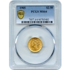 1905 $2.50 Liberty Head Quarter Eagle PCGS MS64