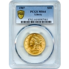 1907 $10 Liberty Head Eagle PCGS MS64