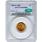 1909-S 1C Lincoln Cent VDB PCGS MS65RD (CAC)