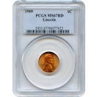 1909 1C Lincoln Head Cent PCGS MS67RD