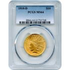 1910-D $10 Indian Head Eagle PCGS MS64